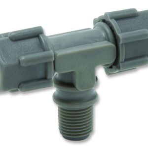 Conector comando tee 8 mm x 1/8" x 8 mm